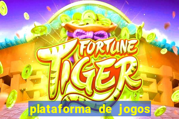 plataforma de jogos nova 2024